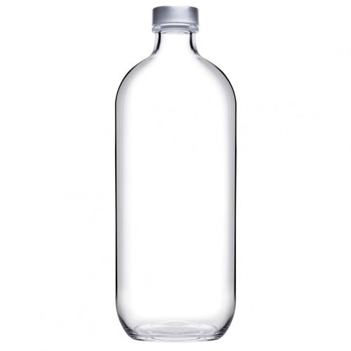 Druck oder Gravur Iconic 1,1-Liter-Flasche (inkl. Silberkappe)